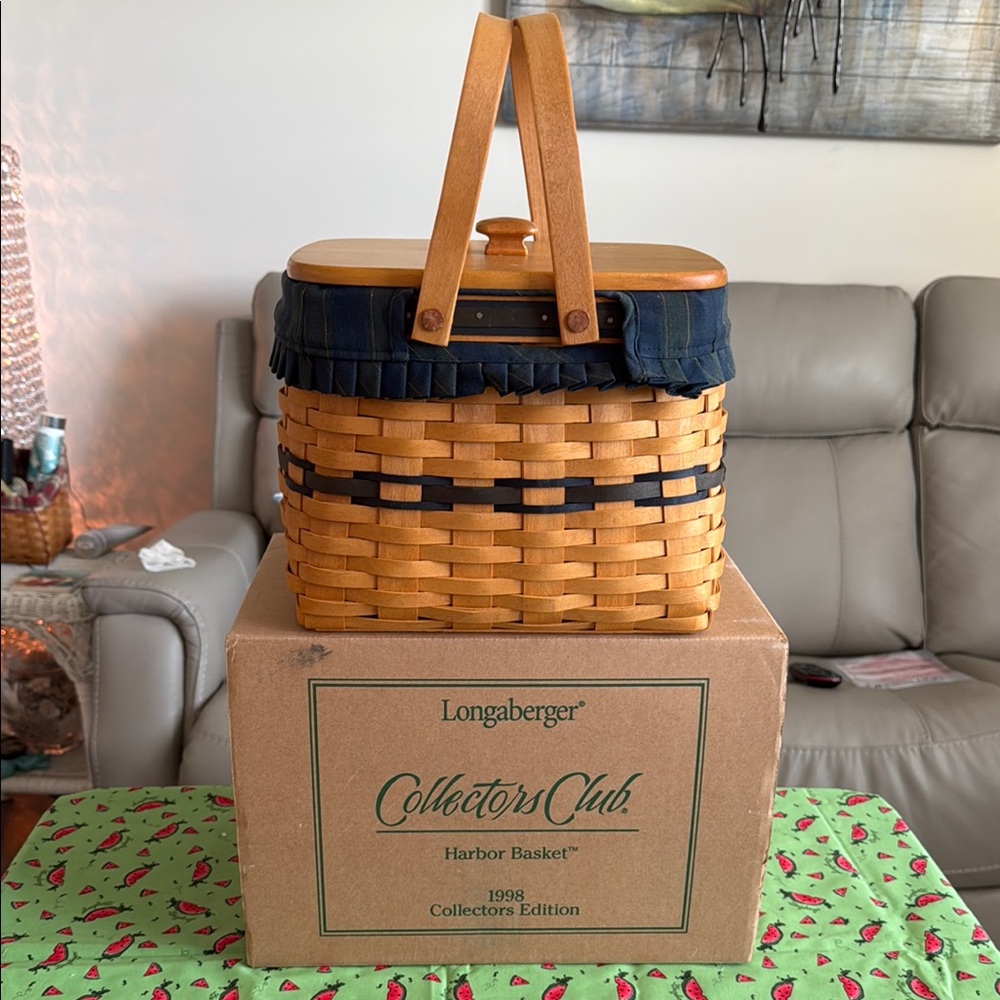 NIB Longaberger CC Harbor Basket